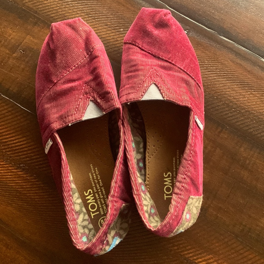 TOMS Alpargata Corduroy Flats